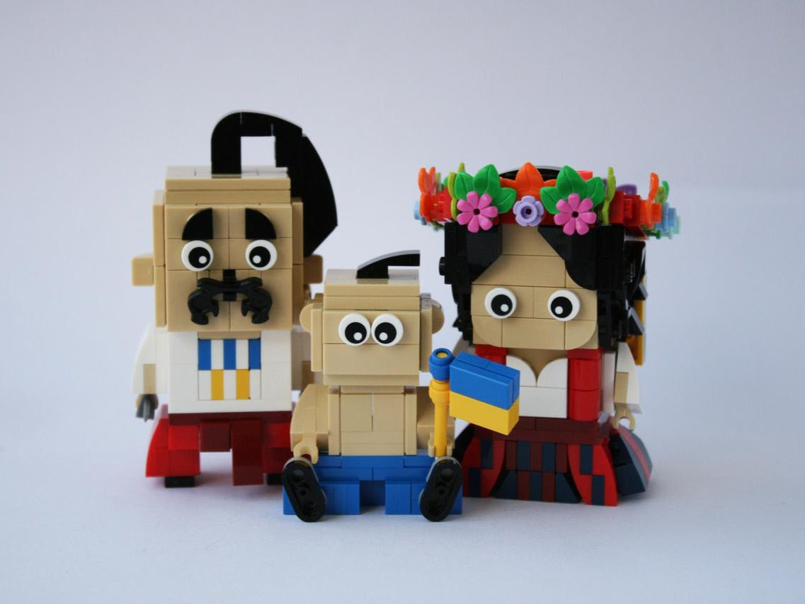 La guerre d'Ukraine en Lego · Creative Fabrica