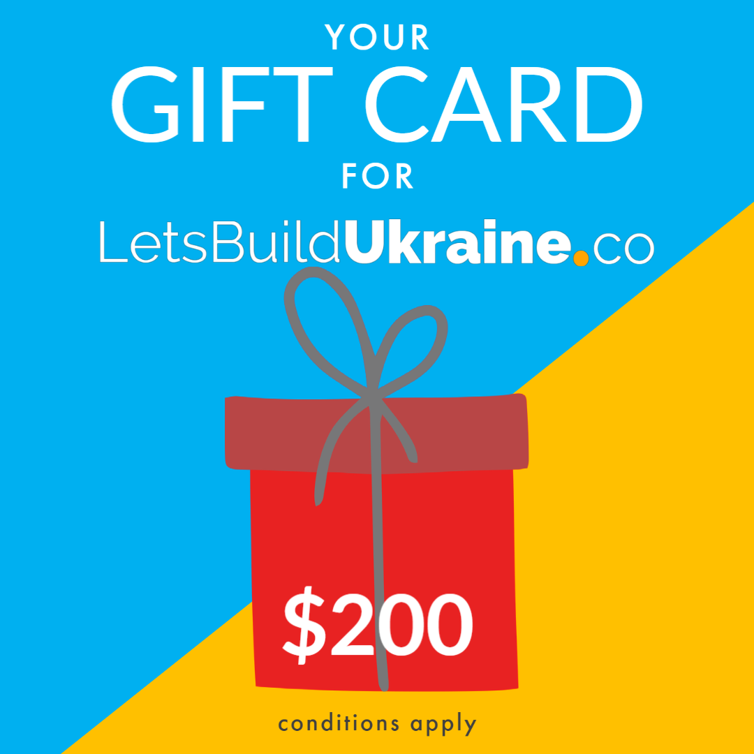 Gift Card for Let's Build Ukraine!